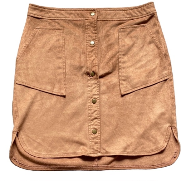 Bar III Dresses & Skirts - Bar III Women’s Faux Leather Mini Skirt Size XS